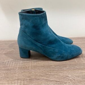 Hermes suede boots